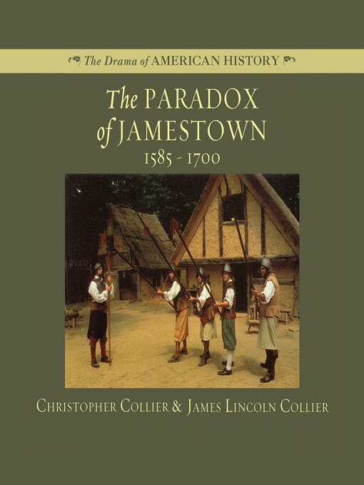 Title details for The Paradox of Jamestown by Christopher Collier - Available